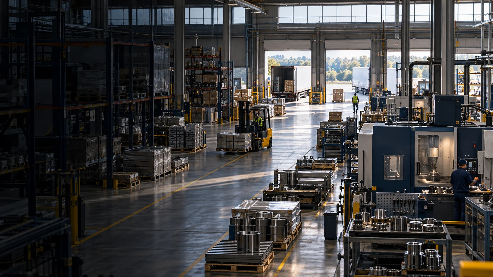 Manufacturing operations and production equipment
